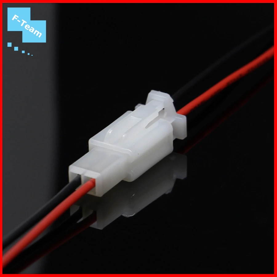 10set 2.8mm auto connector cable cars electric vehicle motorcycle air docking 2.8 auto connector with cable for plug 2P