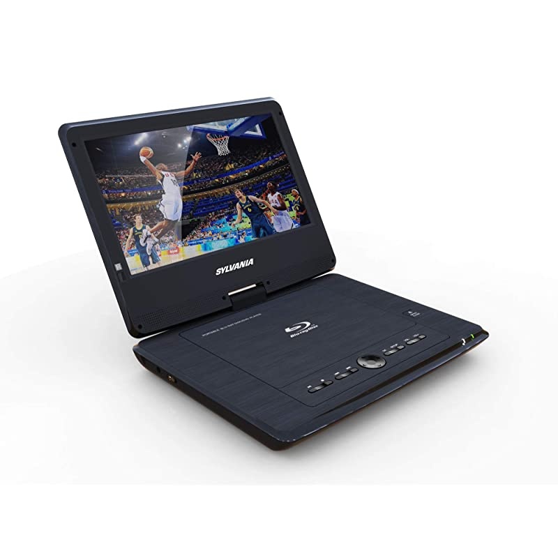 10&rdquo; Portable Blu-ray Player with Swivel Screen - Black- SDVD1079