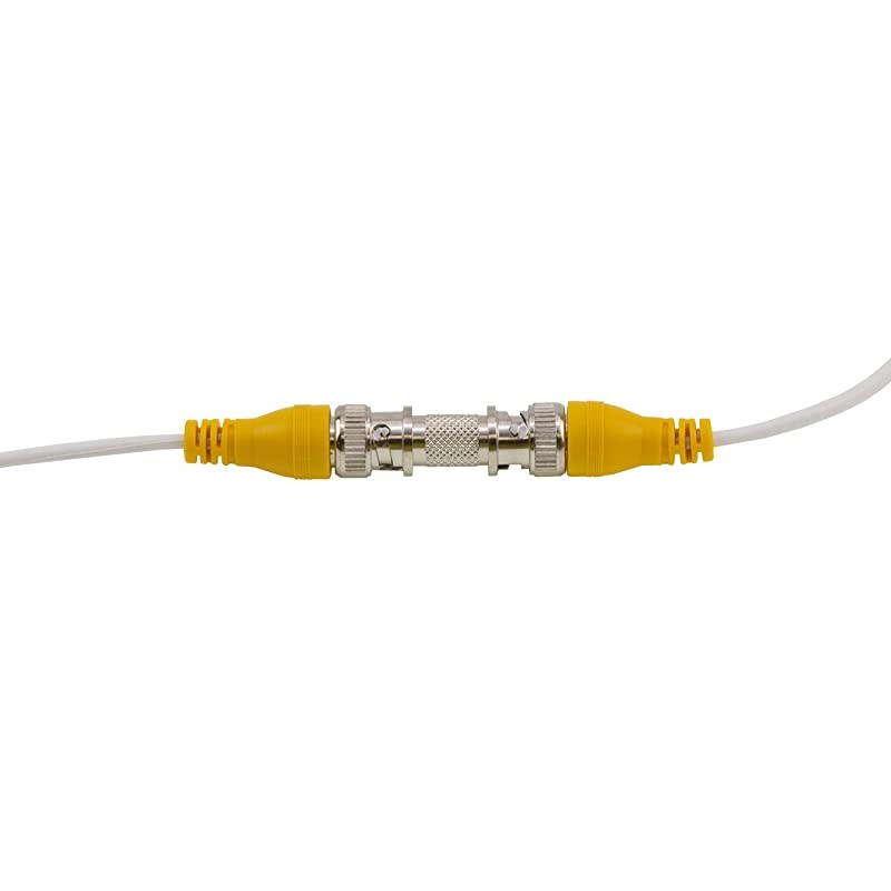 100ft PreMade AllinOne BNC Video and Power Cable with Connector for Surveillance CCTV Security Camera Video System White