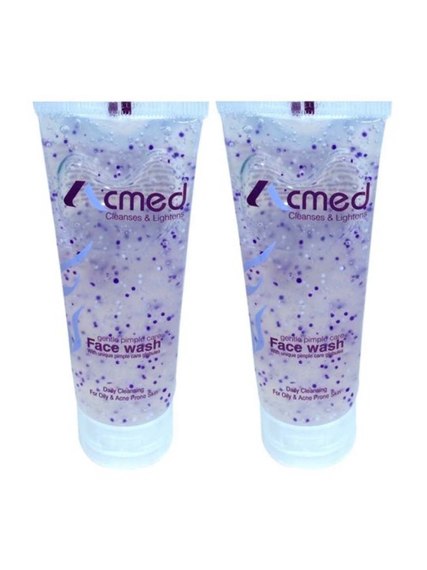 Acmed Pimple Care Face Wash - Pack of 2 (70 gm Each)