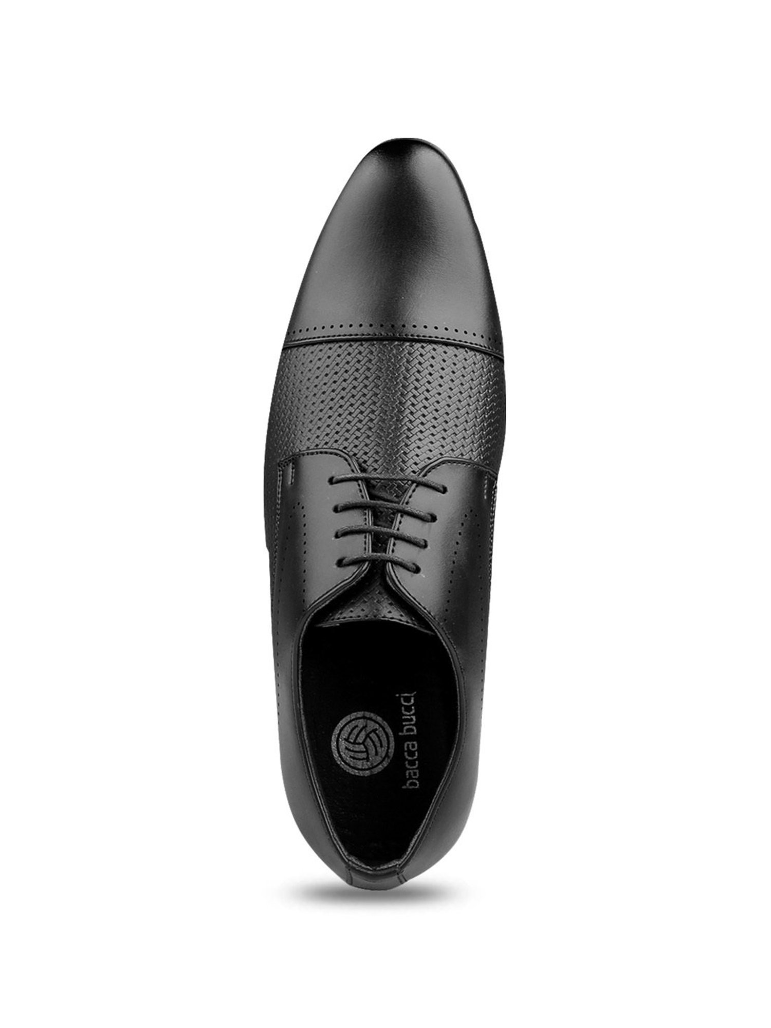 Bacca Bucci Men's HOMER Black Derby Shoes