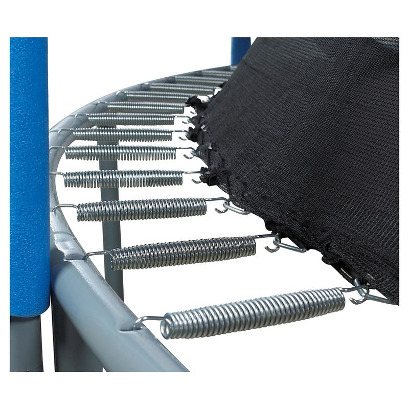 Skytric 15' Trampoline with Top Ring Enclosure System equipped with the "Easy Assemble Feature"