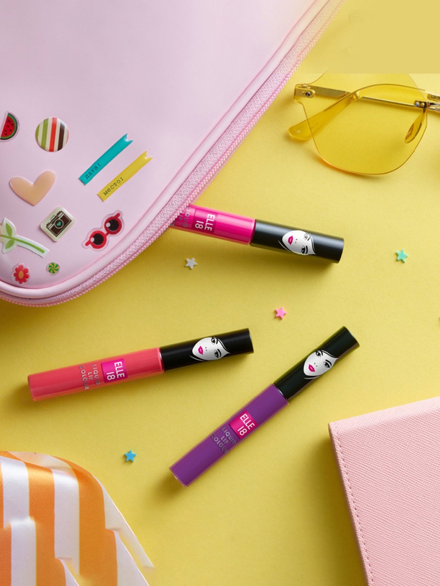 Elle 18 Liquid Lip Colour French Pink - 5.6 ml