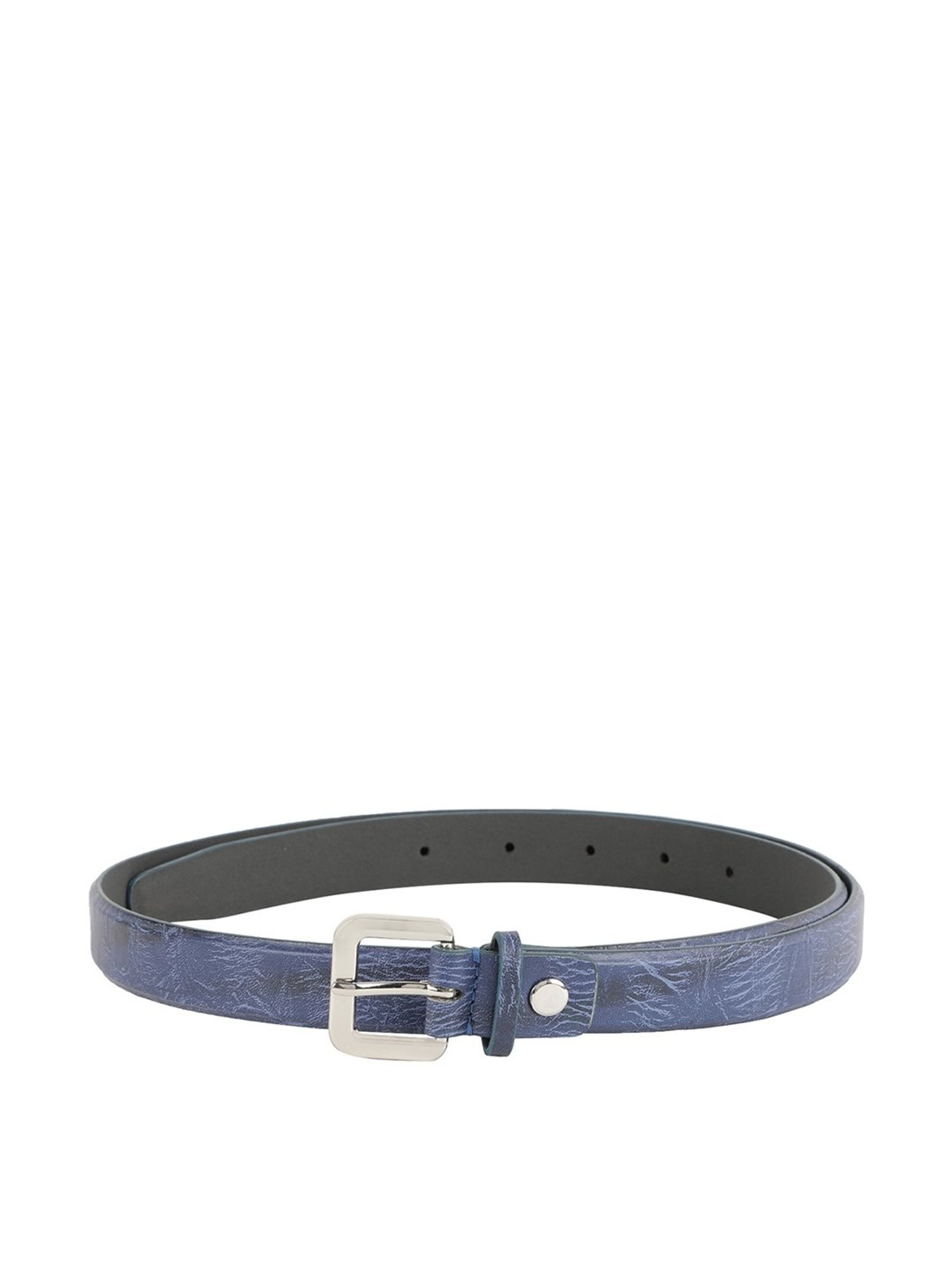 Alvaro Castagnino Blue Narrow Belt for Women