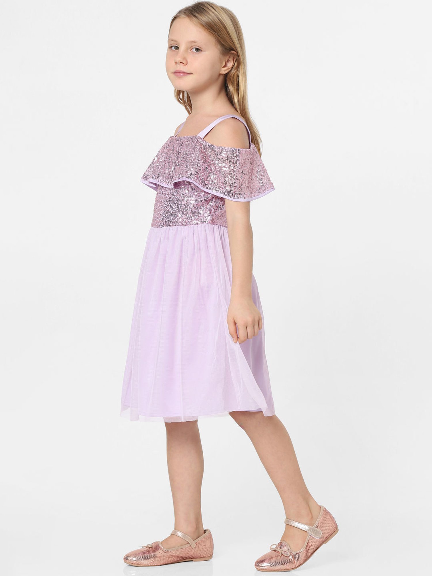 KIDS ONLY Lilac Embellished Dress