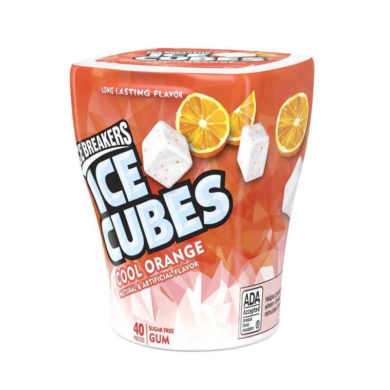 Ice Breakers Cool Orange Ice Cubes Gum - 3.24oz