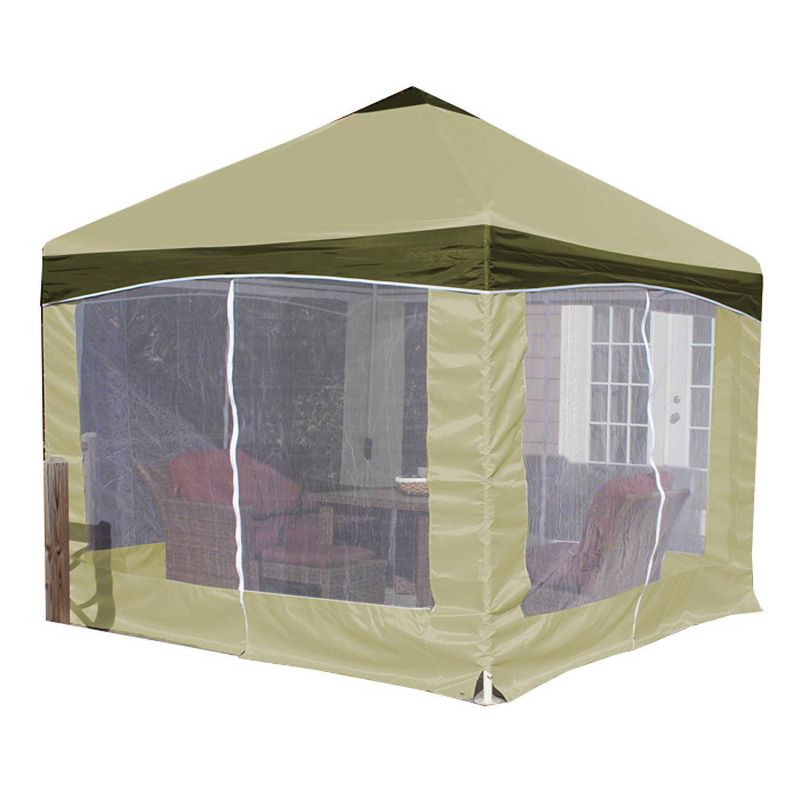 10' x 10' Garden Party Canopy with Cover Olive Branch - King Canopy