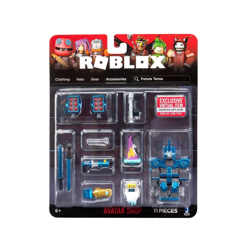 Roblox Avatar Shop Series Collection - Future Tense Figure Pack (Includes Exclusive Virtual Item)