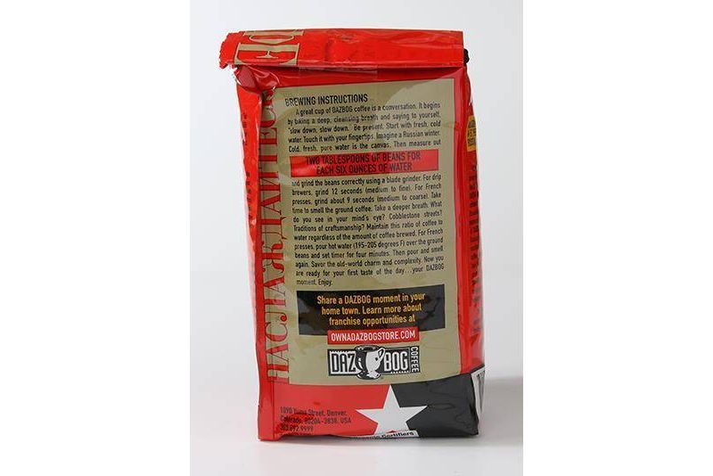 Dazbog Organic French Roast Whole Bean Dark Roast Coffee - 12oz