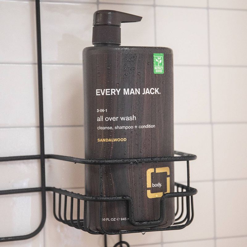 Every Man Jack Sandalwood 3-in-1 All Over Wash - 32 fl oz