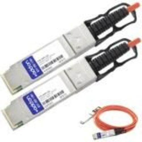 AddOn Dell 470-ABPI Compatible TAA Compliant 100GBase-AOC QSFP28 to QSFP28 Direct Attach Cable (850nm, MMF, 7m)