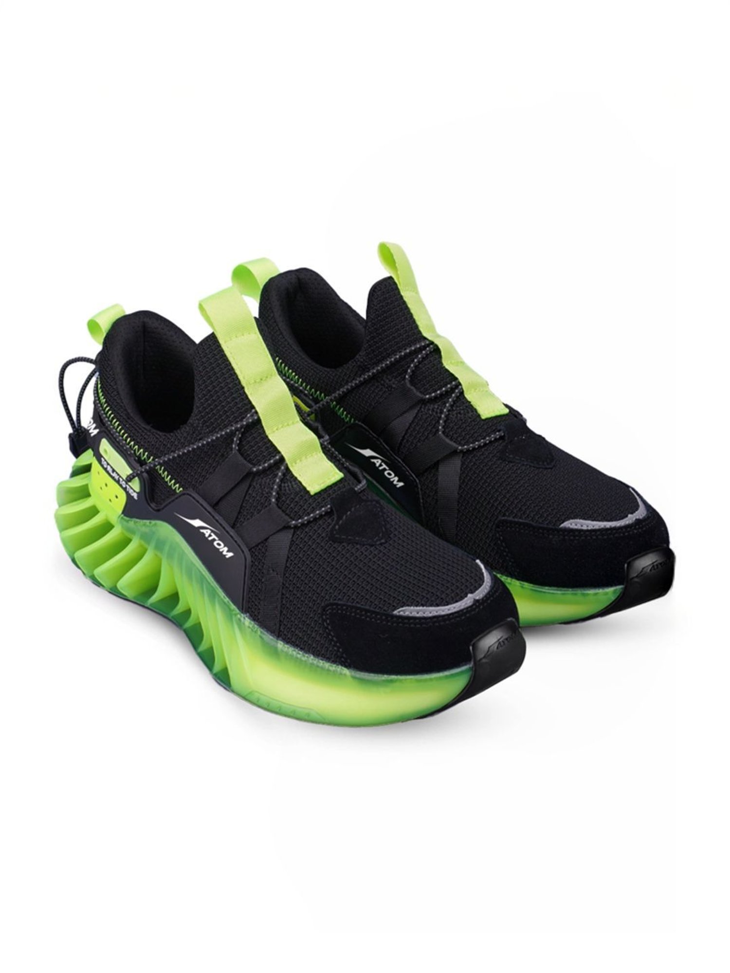 Atom Men's Good Vibes Black Running Shoes