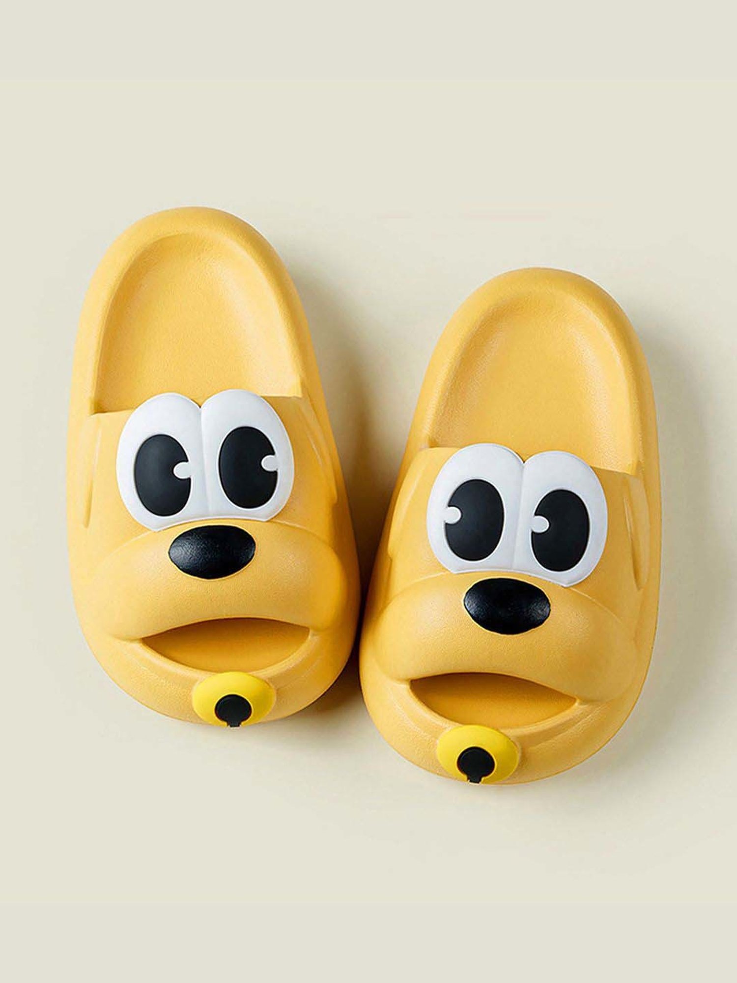 Baby Moo Kids Brown & White Velcro Shoes