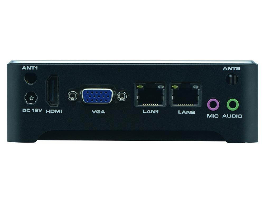Desktop Computer Fanless Mini PC NANO PC Windows 10 OEM/ Linux With Intel Celeron N2805 Partaker N3 1 LAN 8G RAM 240G SSD