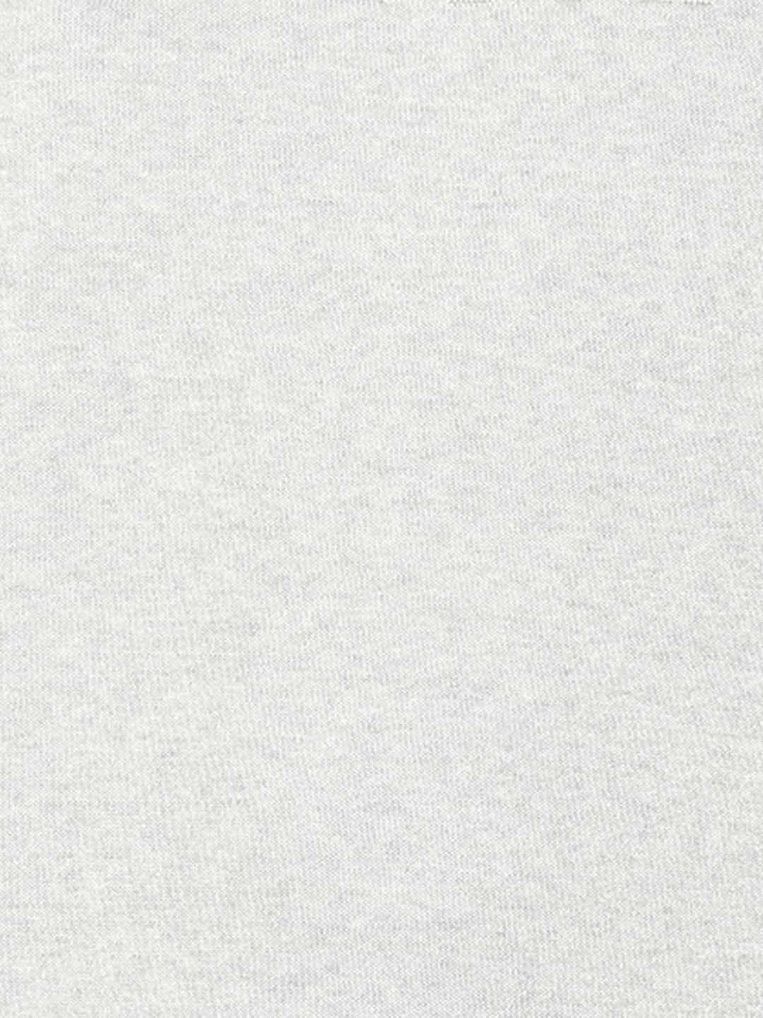 Integriti Ecru Melange Regular Fit Self Design Cotton Sweater