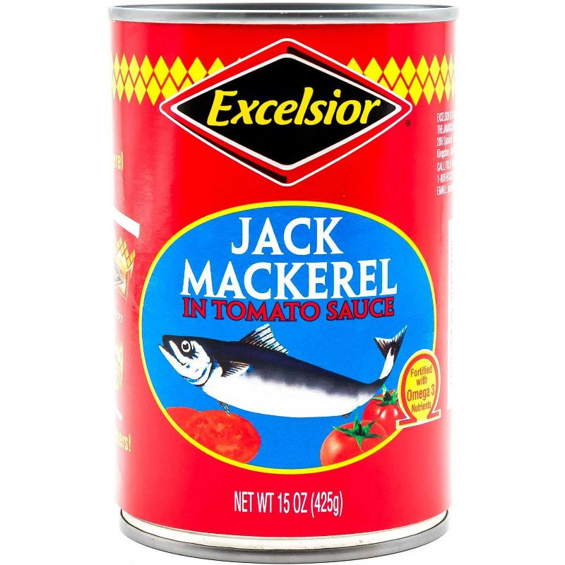 Excelsior Jack Mackeral in Tomato Sauce - 15oz