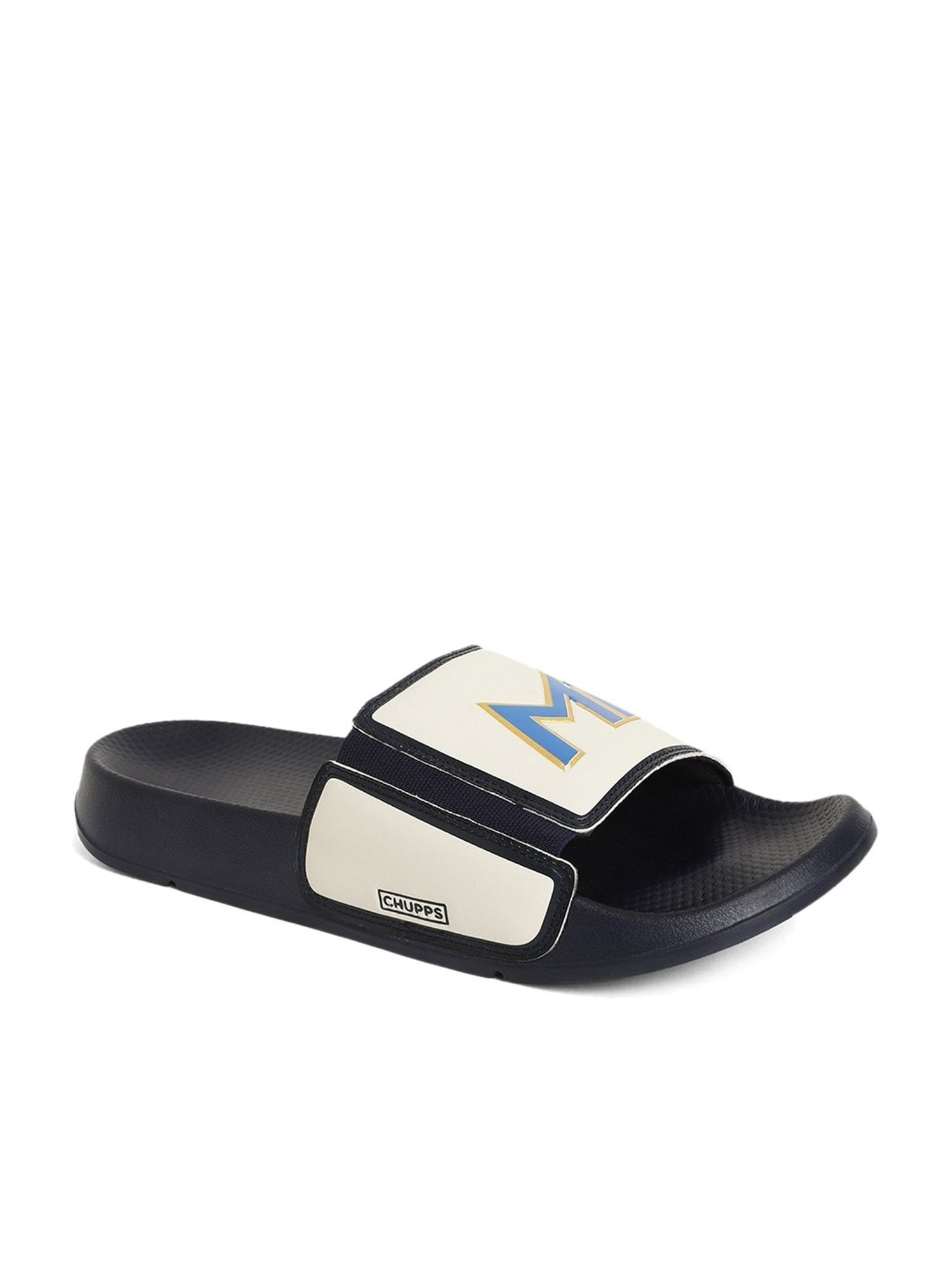 Chupps Men's MI Official White Slides