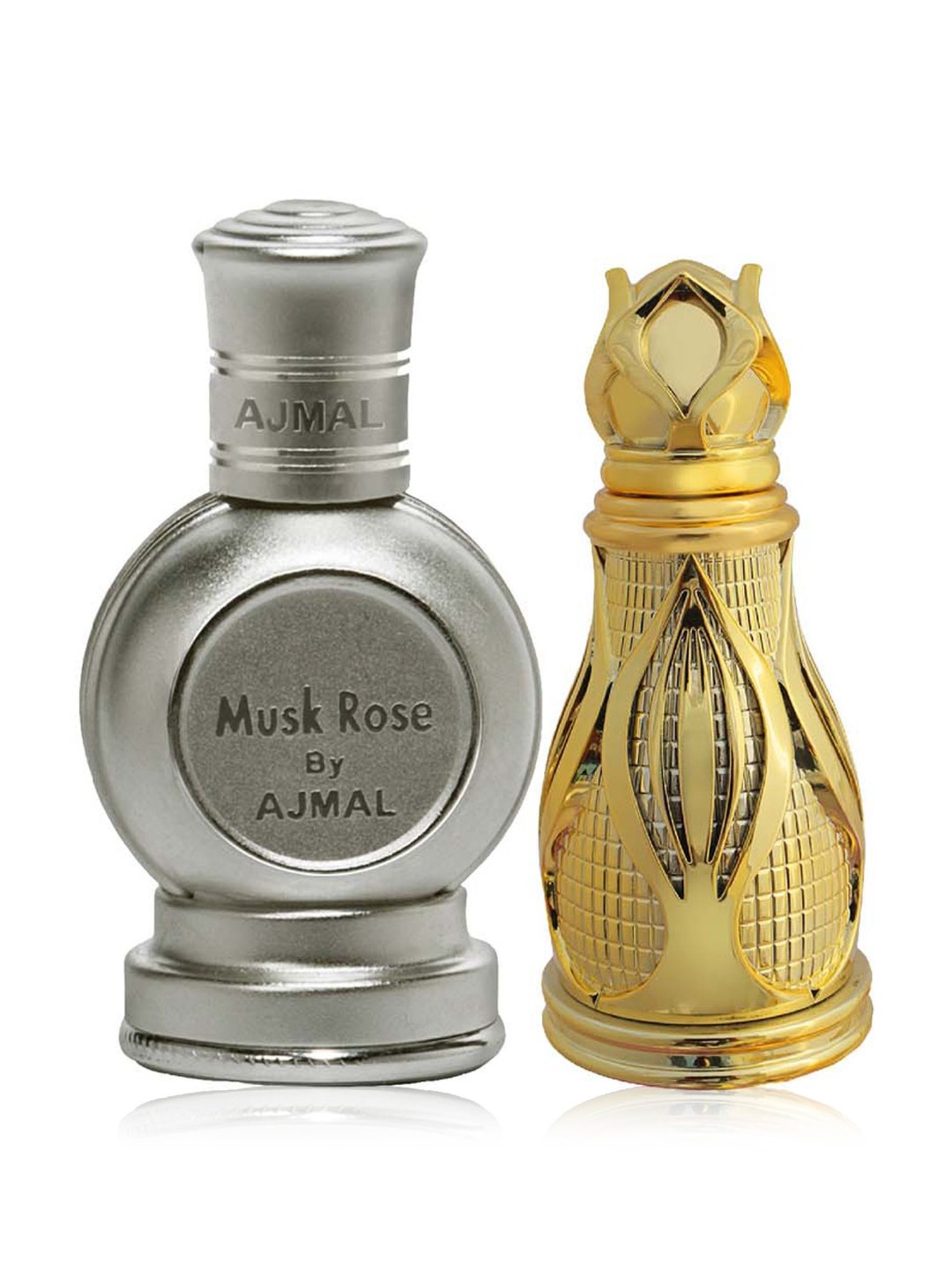 Ajmal Musk Rose Concentrated & Khofooq Concentrated Perfume Combo for Unisex