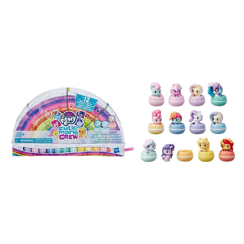 My Little Pony Toy Cutie Mark Crew Sugar Sweet Rainbow Collection Pack