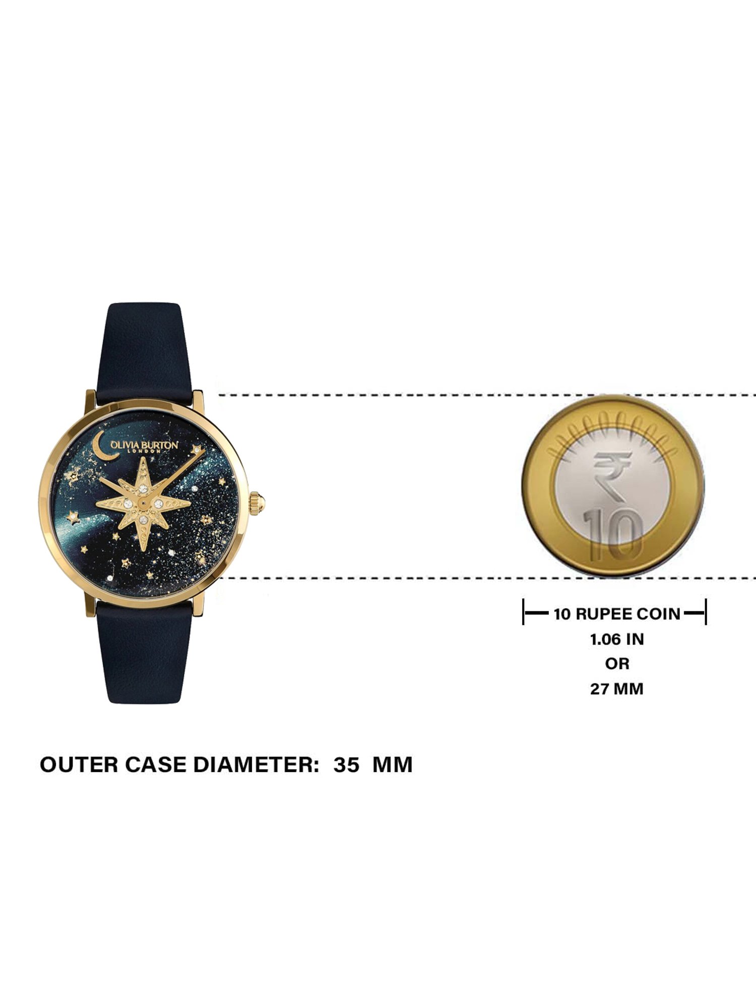 Olivia Burton MGI-24000081 Celestial Nova Analog Watch for Women