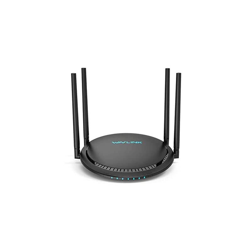 WiFi Router 5GHz Dual Band Gigabit Wireless Router,Touchlink and Beamforming Wireless Internet Router for Home,4x5dBi High-Gain Antennas Provide More Reliable Wi-Fi Connections and Wi-Fi Speeds
