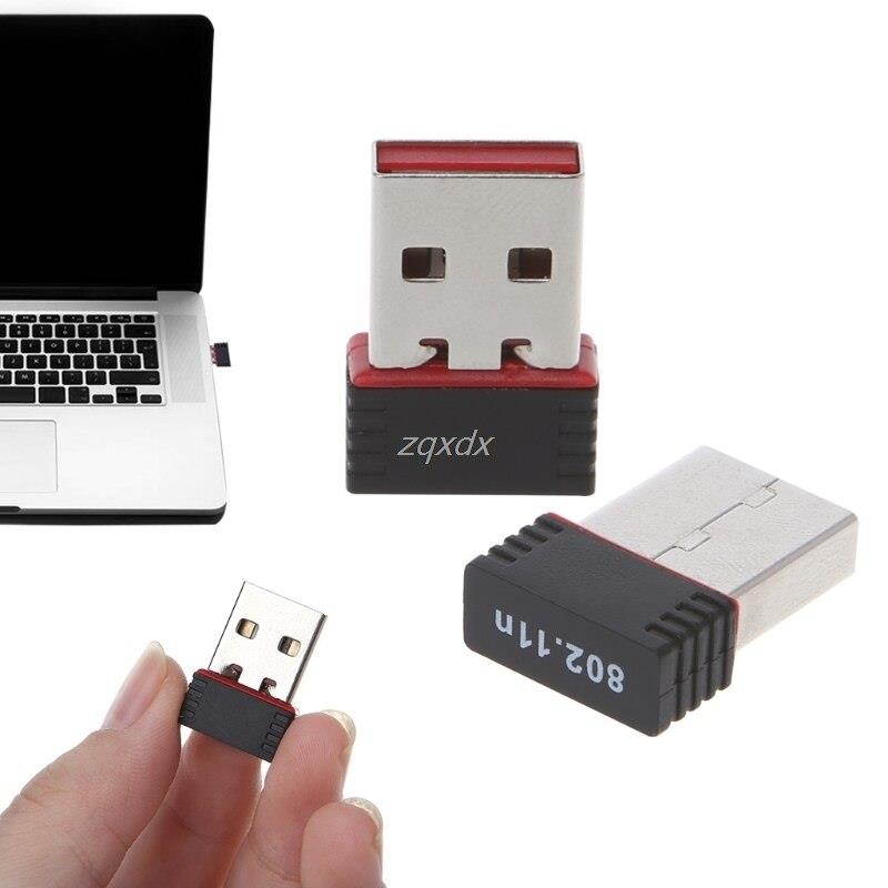 New Mini 150Mbps USB 2.0 WiFi Wireless Adapter 150 Network LAN Card 802.11 ngb Ralink MT7601 for Smartphone Win Xp/7/8 Drop ship
