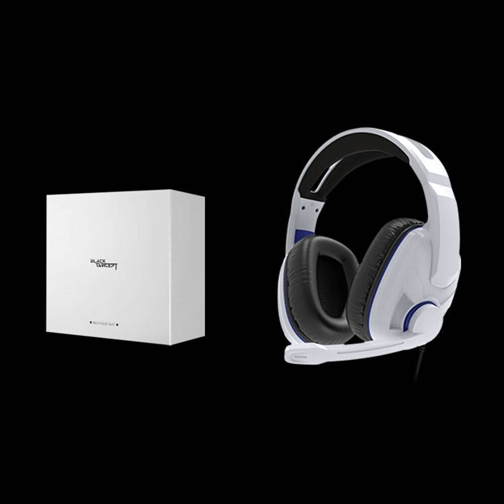 Professional Bass Gamer Wired Headphones Gaming Headset with Noise Canceling Microphone for PlayStation 5 4 PC Computer