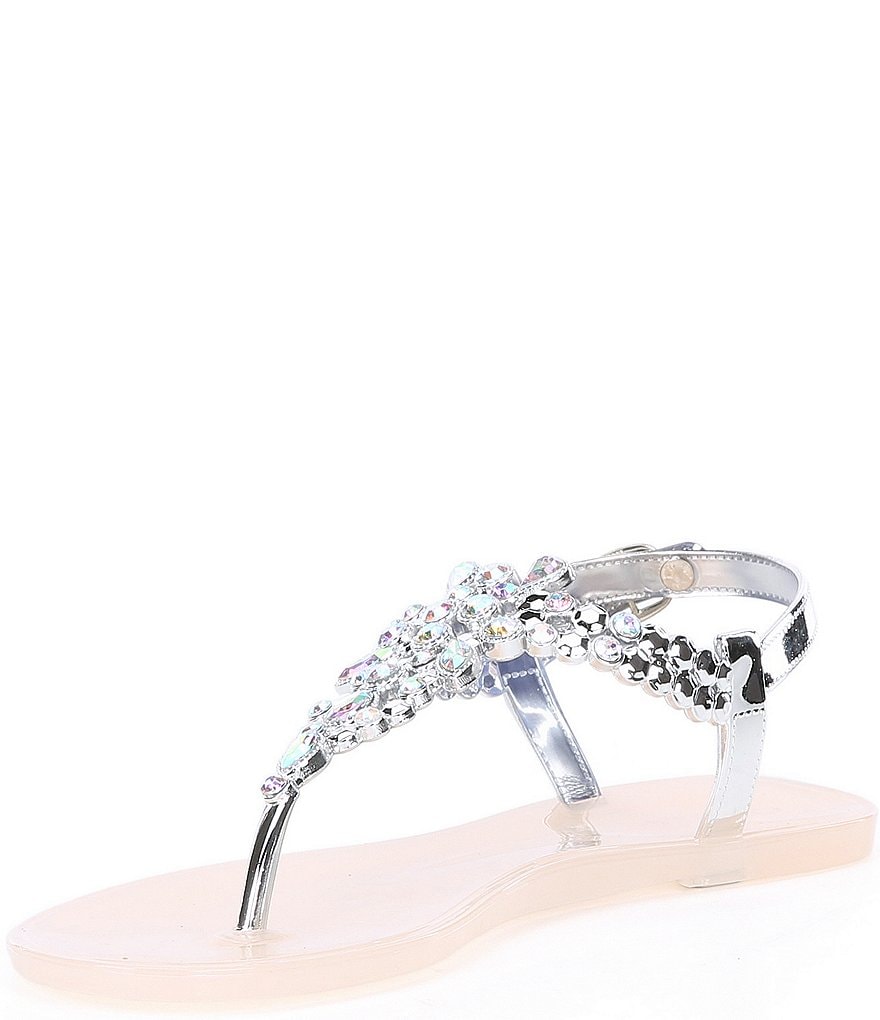 Carvela Kory Gemstone Embellished Detail Sandals