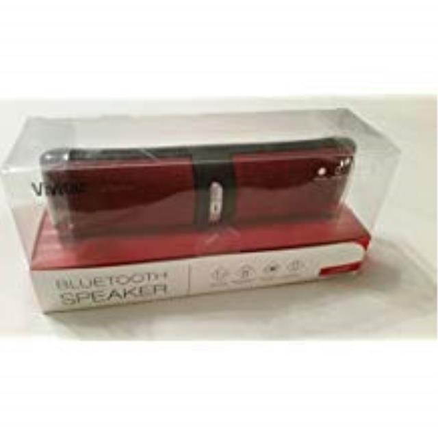 vivitar bar bluetooth speaker red