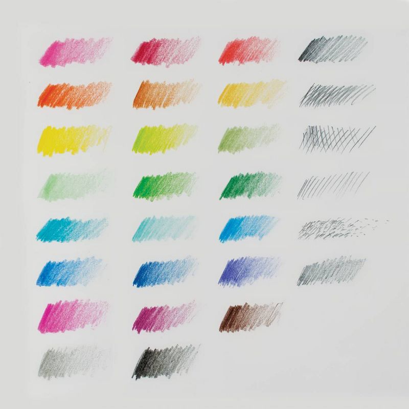 Sketch & Color - Pencils & Sharpener (28 PC Set)