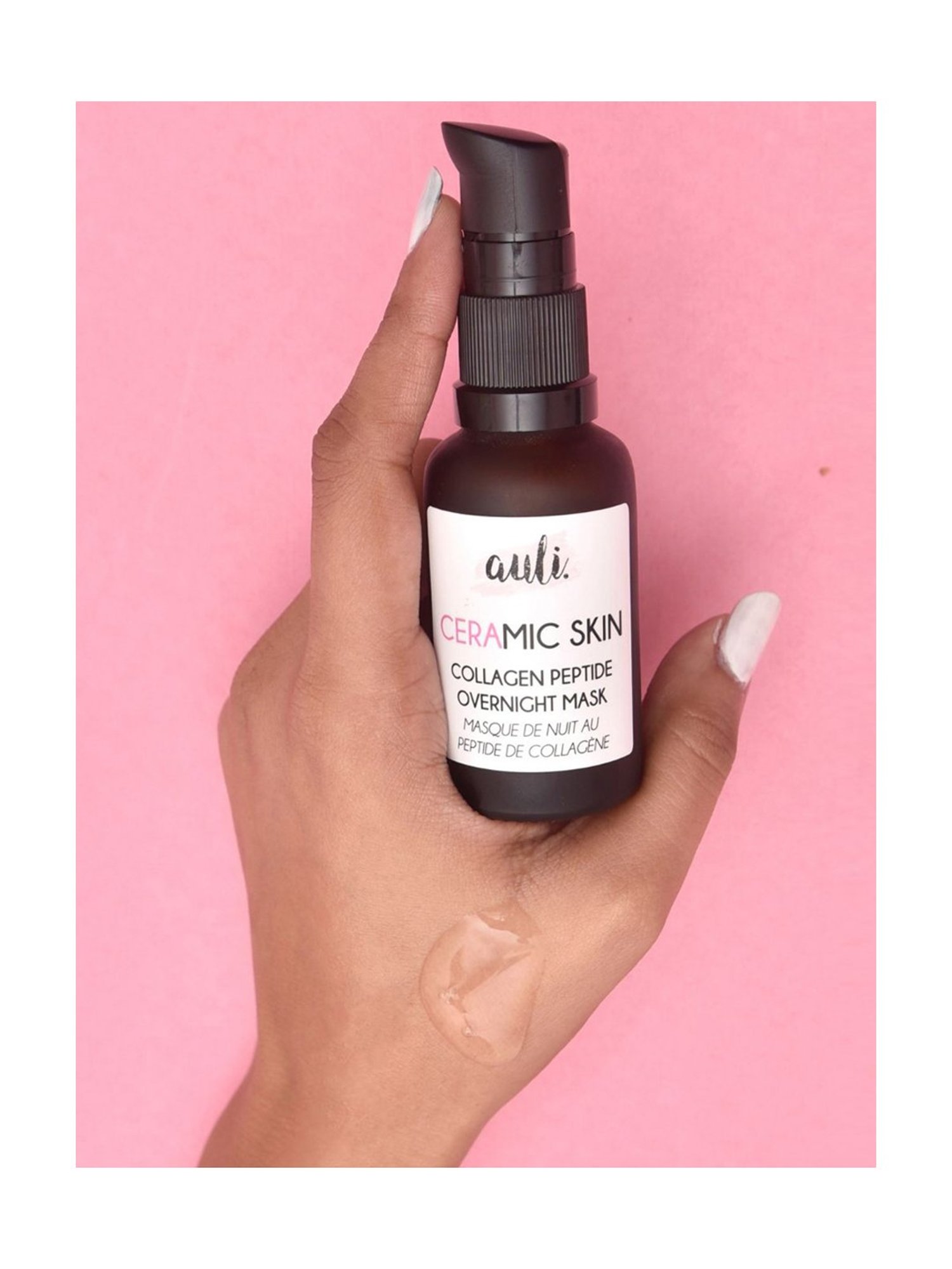 Auli Ceramic Skin Ageing and Wrinkle Removing Skin Tightening Collagen Peptiden Mask - 30 ml