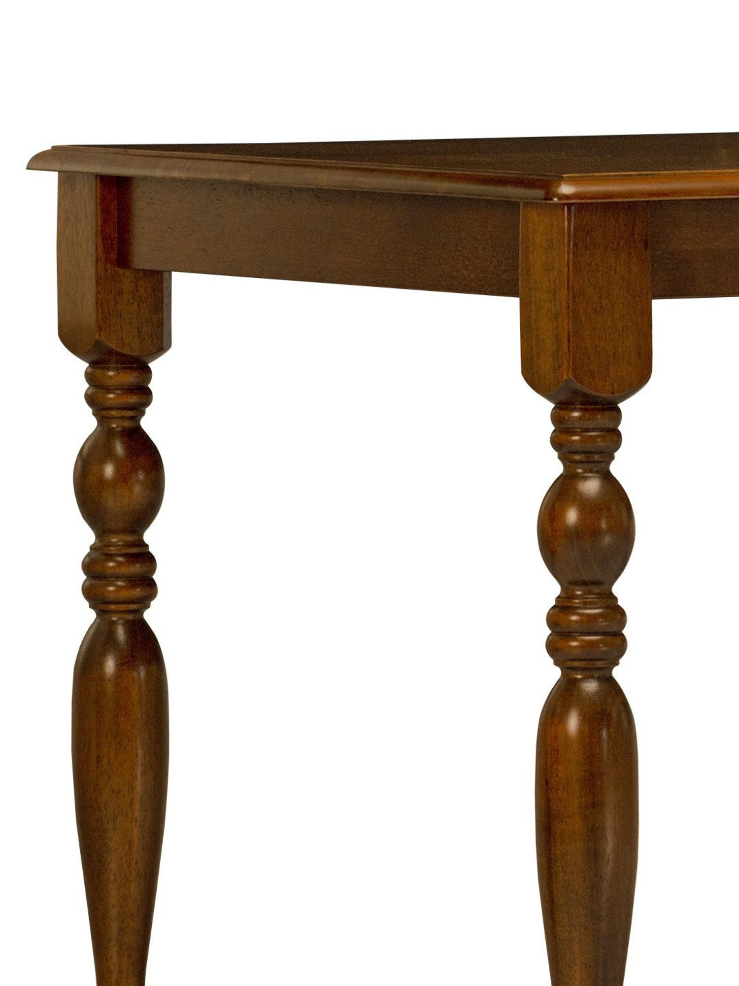 Durian Franceska Brown & Beige Solid Wood 4 Seater Dining Table Set