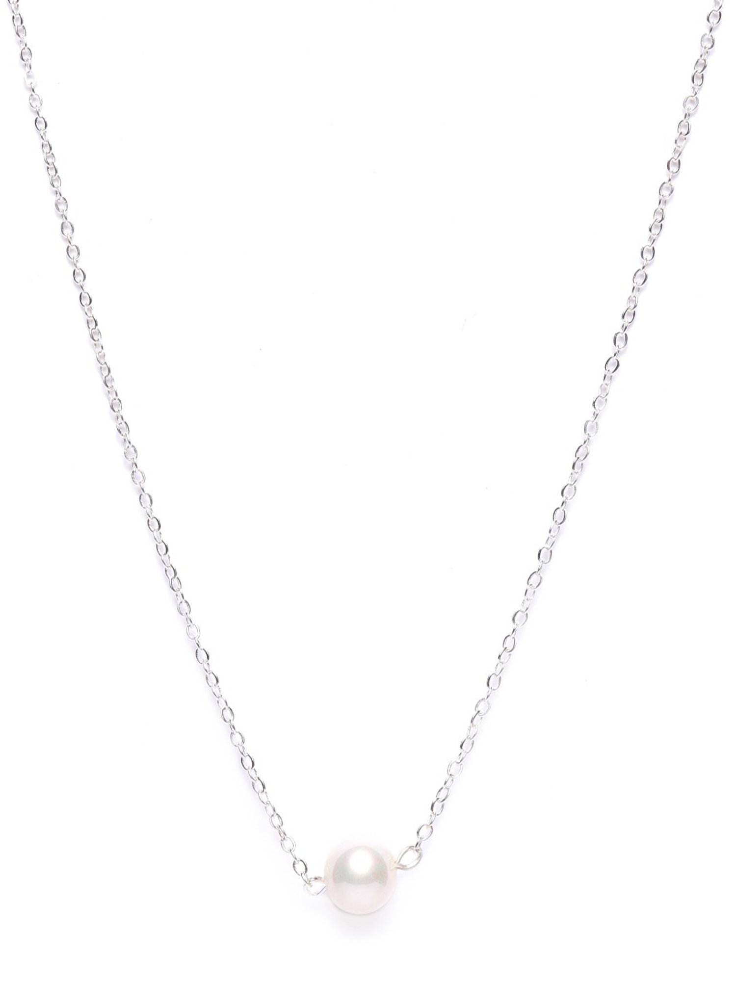 Karatcart Golden Sea Shell and Textured Disk Multicharm Multilayered Chain Women