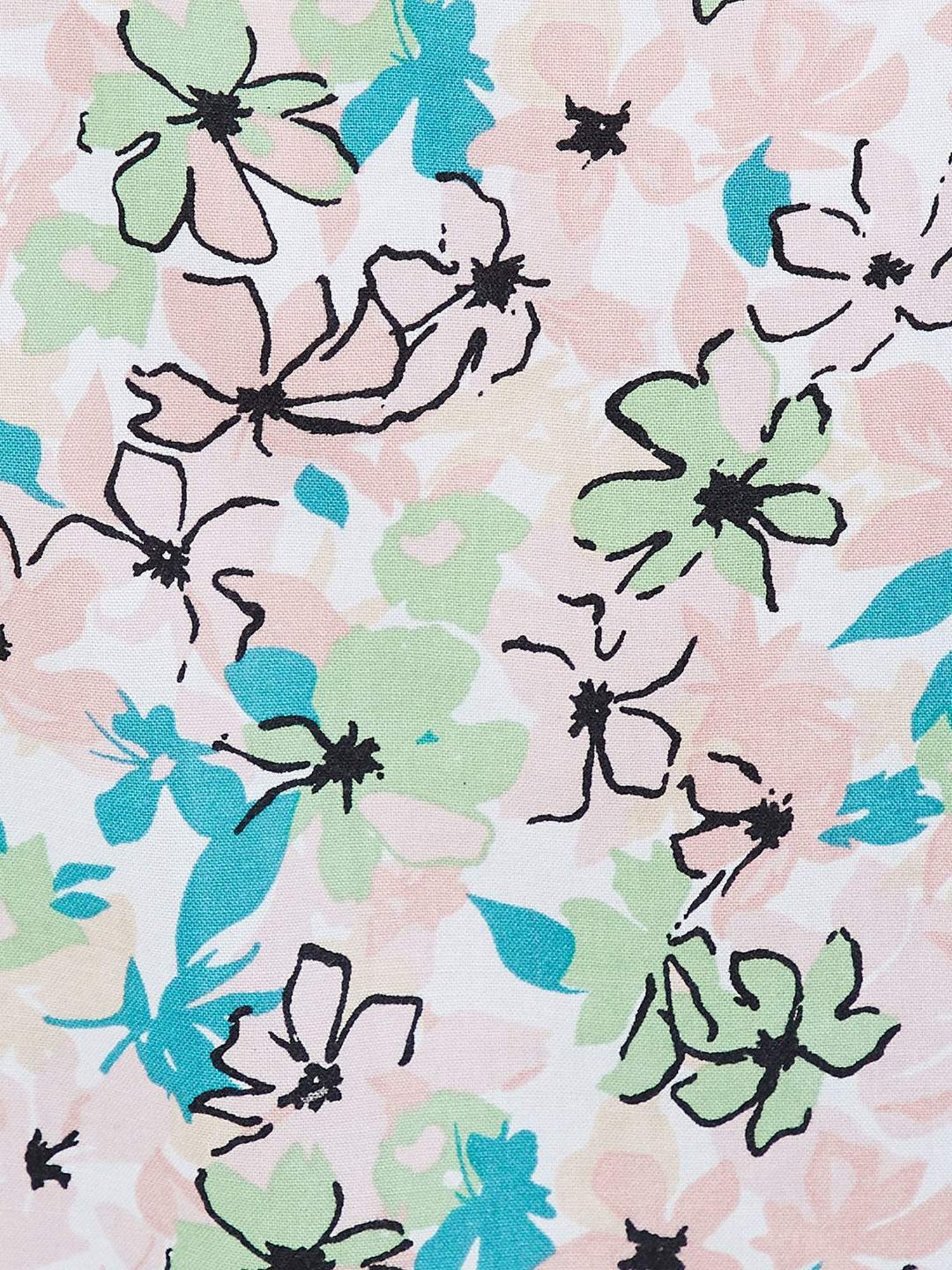 Ginger by Lifestyle Multicolored Floral Print Top