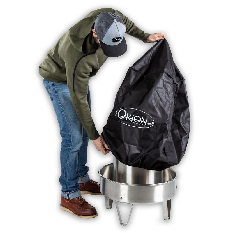 Orion Cooker OC-CRV01 Weather Resistant Heavy Duty Nylon Lined Cover, Black