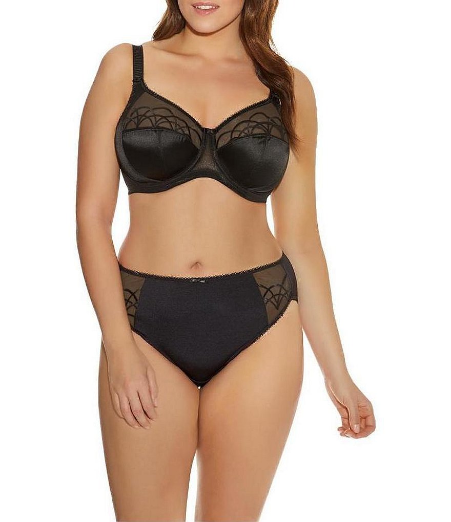 Elomi Plus Cate Full-Busted Contour U-Back Underwire Bra