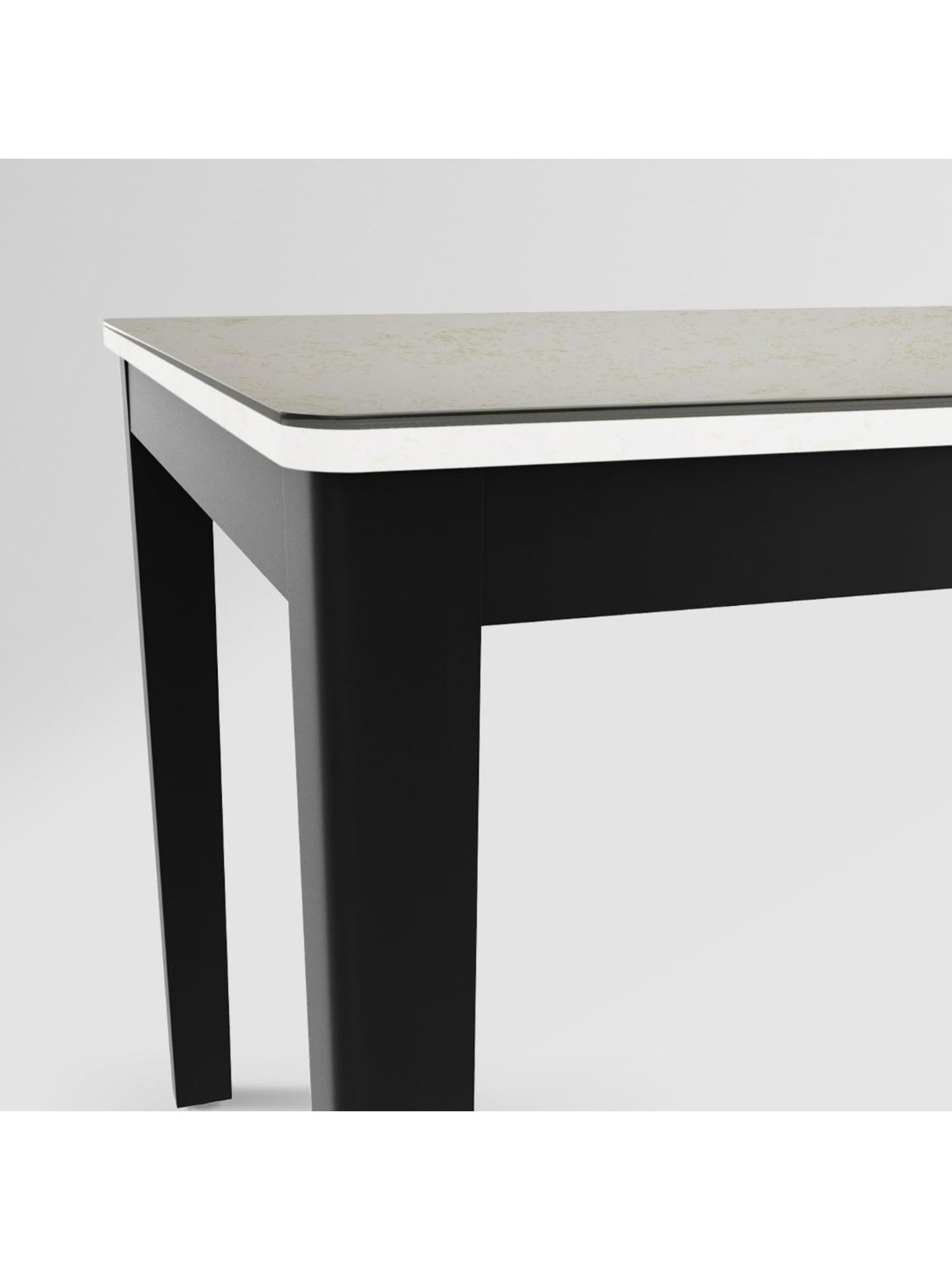 Godrej Interio Wonder Brown Metal 6 Seater Rectangular Dining Table