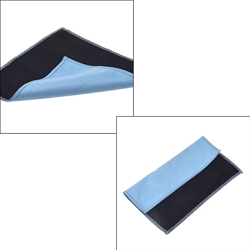 amp Kind 5X Microfiber Cleaning Cloths DoubleSided for Cleaning Glasses Eyeglasses Camera Lens iPad Tablet Smartphone Laptop Computer TV and LCD Screens and Other Delicate Surfaces