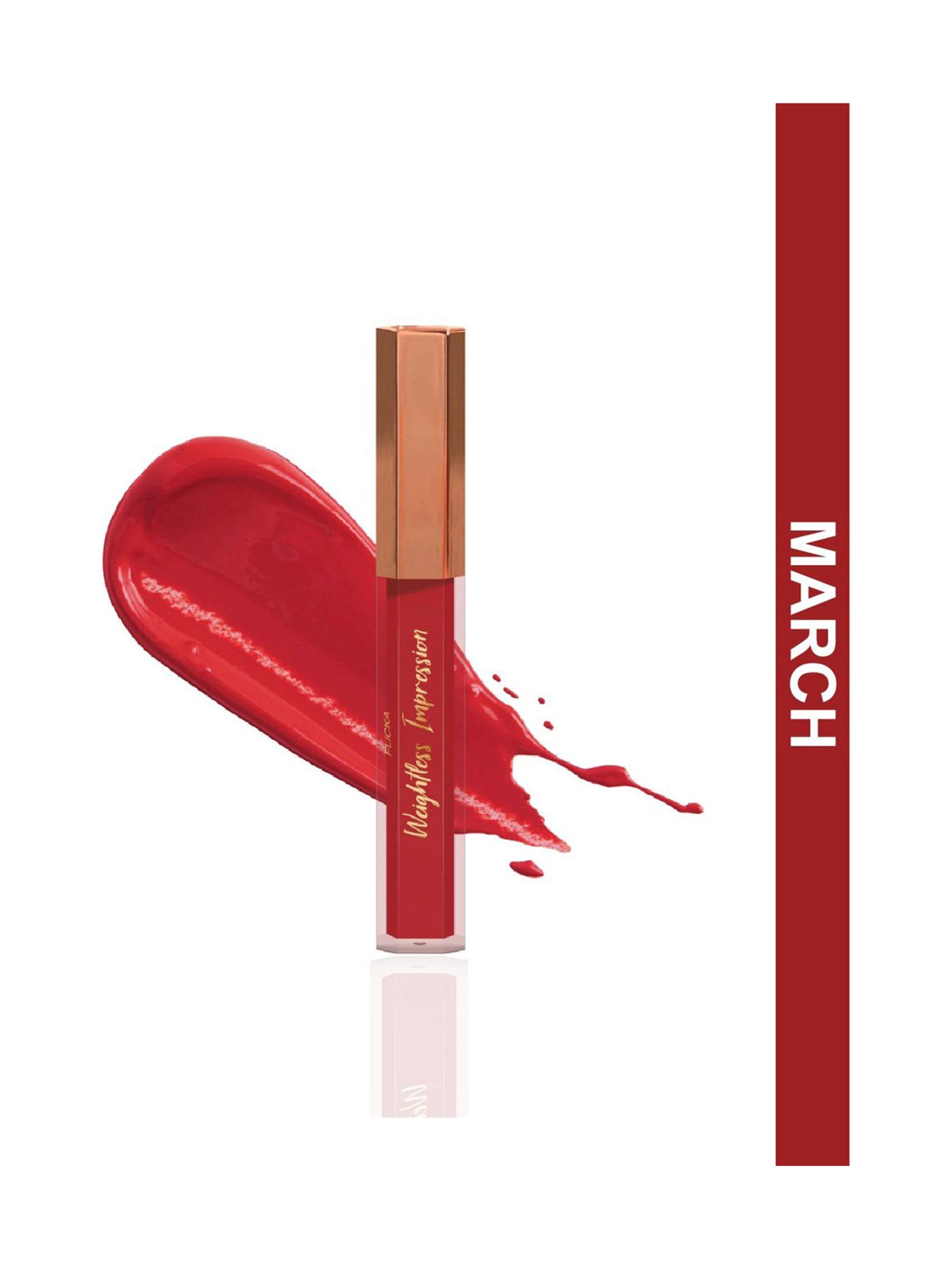 FLiCKA Weightless Impression Matte Liquid Lipstick 03 March - 6.1 ml