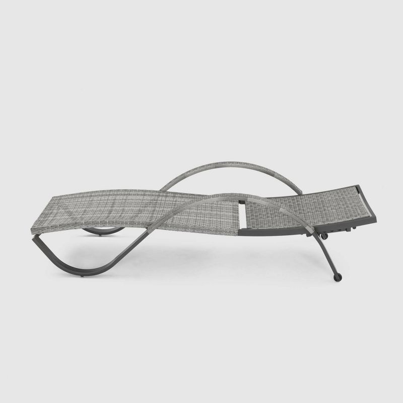 Cannes Woven Chaise Lounge Set - RST Brands