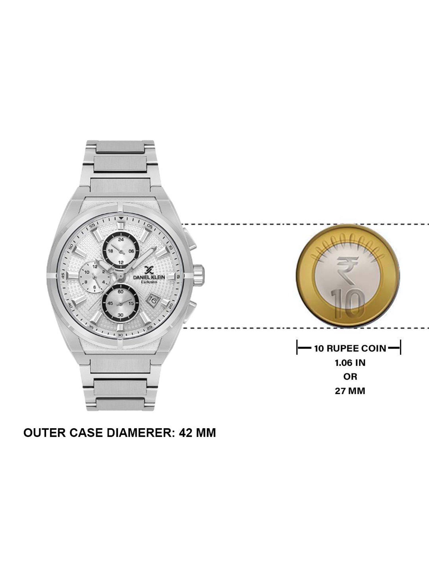 Daniel Klein DK.1.13750-1 Chronograph Watch for Men