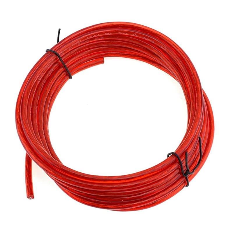 Car Amplifier Wiring Kit Audio Subwoofer AMP RCA Power Cable AGU FUSE 8 Gauge GA AWG Wire Install Connector Holder Automotive Van