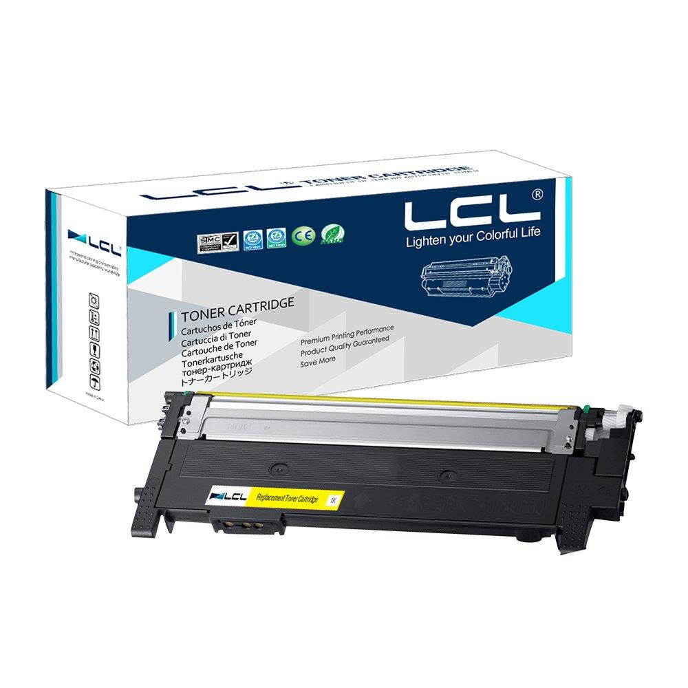 LCL Compatible for Samsung CLT-Y404S CLT-404S (1-Pack Yellow) Toner Cartridge for Samsung SL-C430W SL-C480 SL-C480W SL-C430 SL-C480FN SL-C480FW