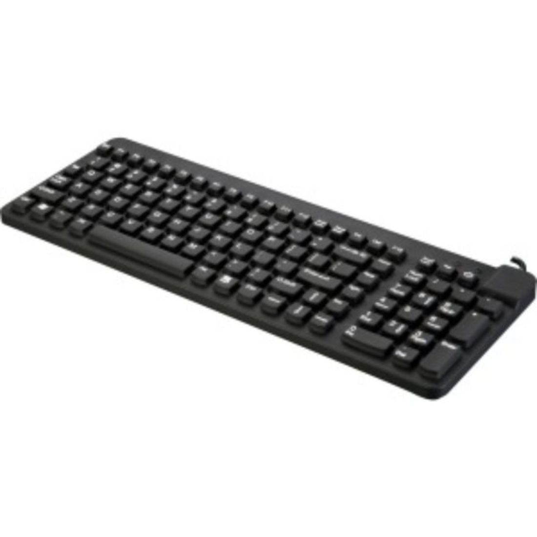 Man & Machine Premium Full Size Waterproof Disinfectable Keyboard - Black