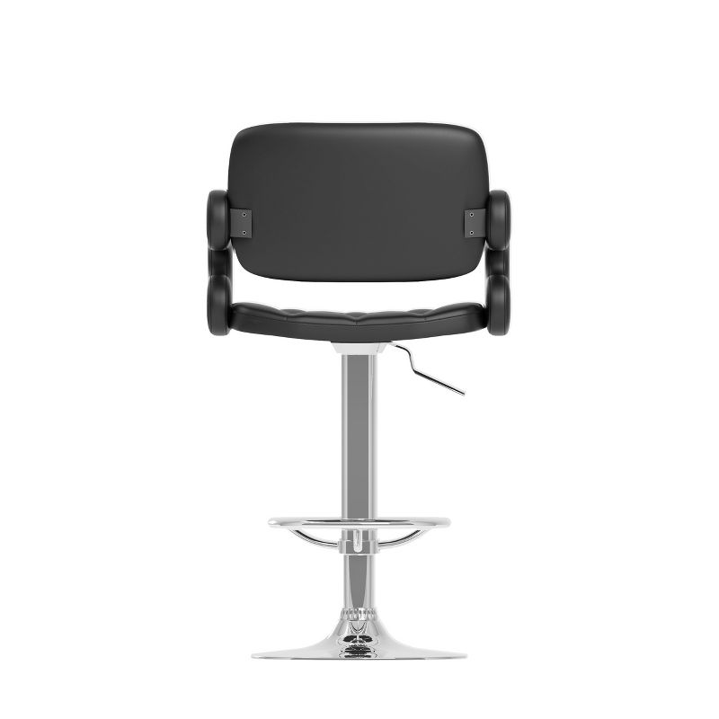 Set of 2 Counter And Barstools Black - CorLiving