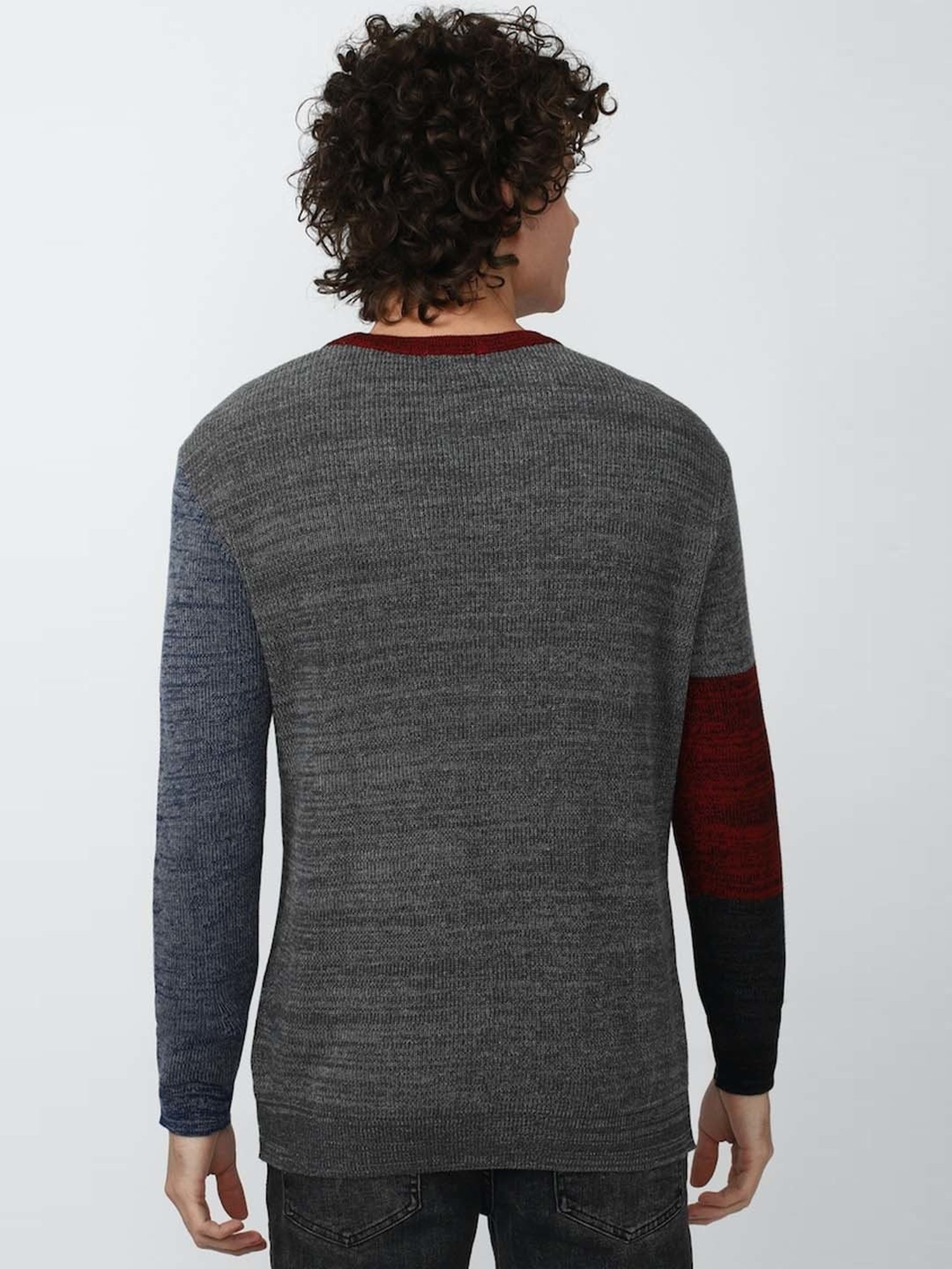 Forever 21 Multi Cotton Regular Fit Sweaters