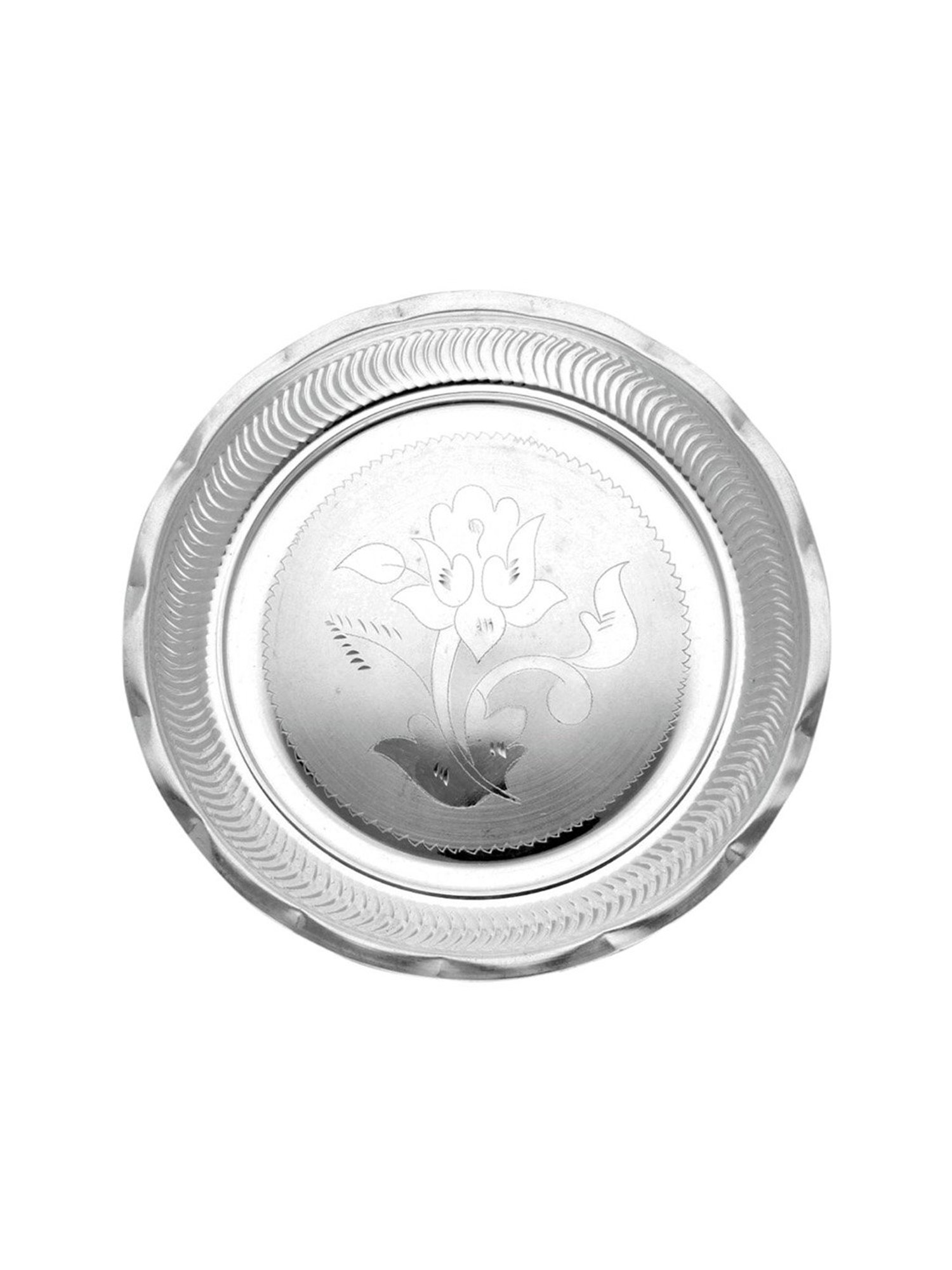 Sri Jagdamba Pearls Dhriti 0.8 Silver Thali