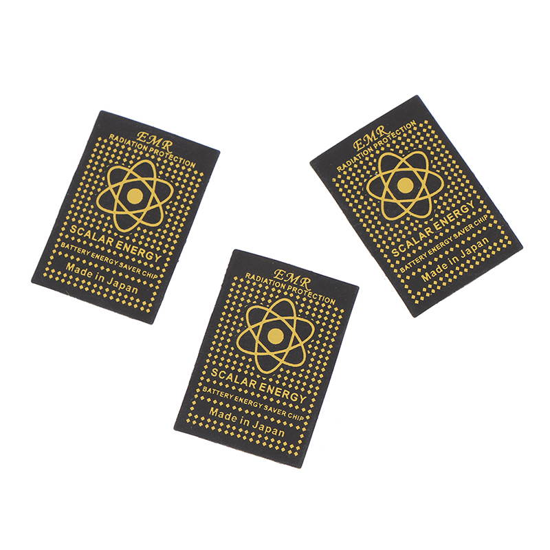 10pcs EMR scalar energy phone sticker anti radiation chip shield keep health