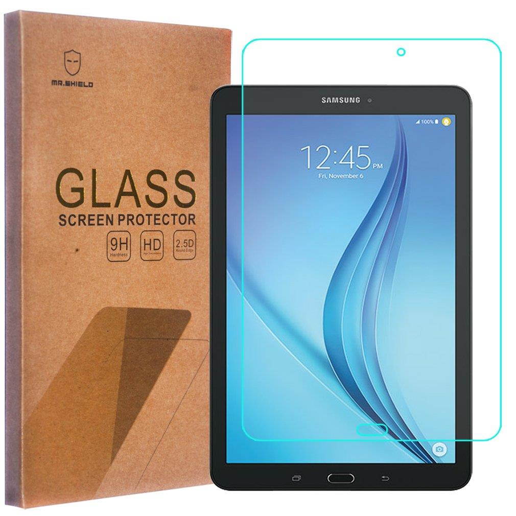 Mr Shield For Samsung Galaxy Tab E 8.0 [Tempered Glass] Screen Protector [0.3mm Ultra Thin 9H Hardness] with Lifetime Replacement Warranty