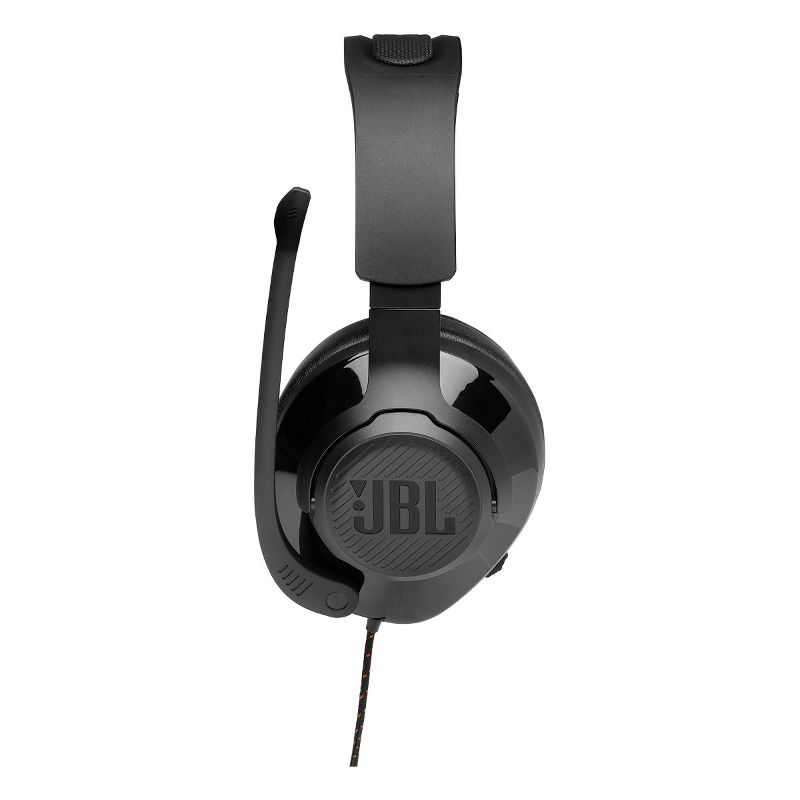 JBL Quantum 200 Over-Ear Gaming Headset (Black)